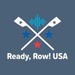 Ready Row USA logo, rowing podcast, US Rowing