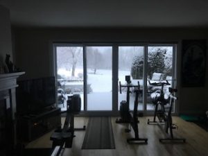 erg studio, rowing machine at home